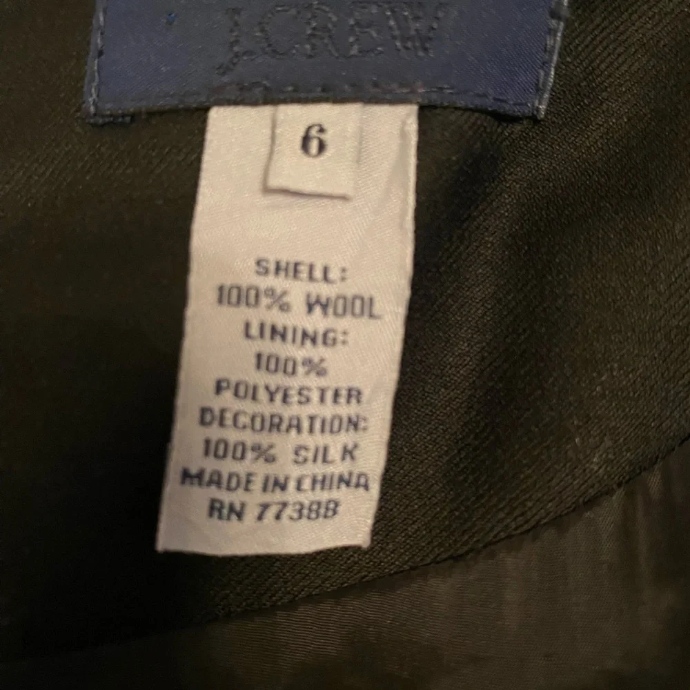 J Crew Black Dress with Embellished Neckline - Picture 6 of 6